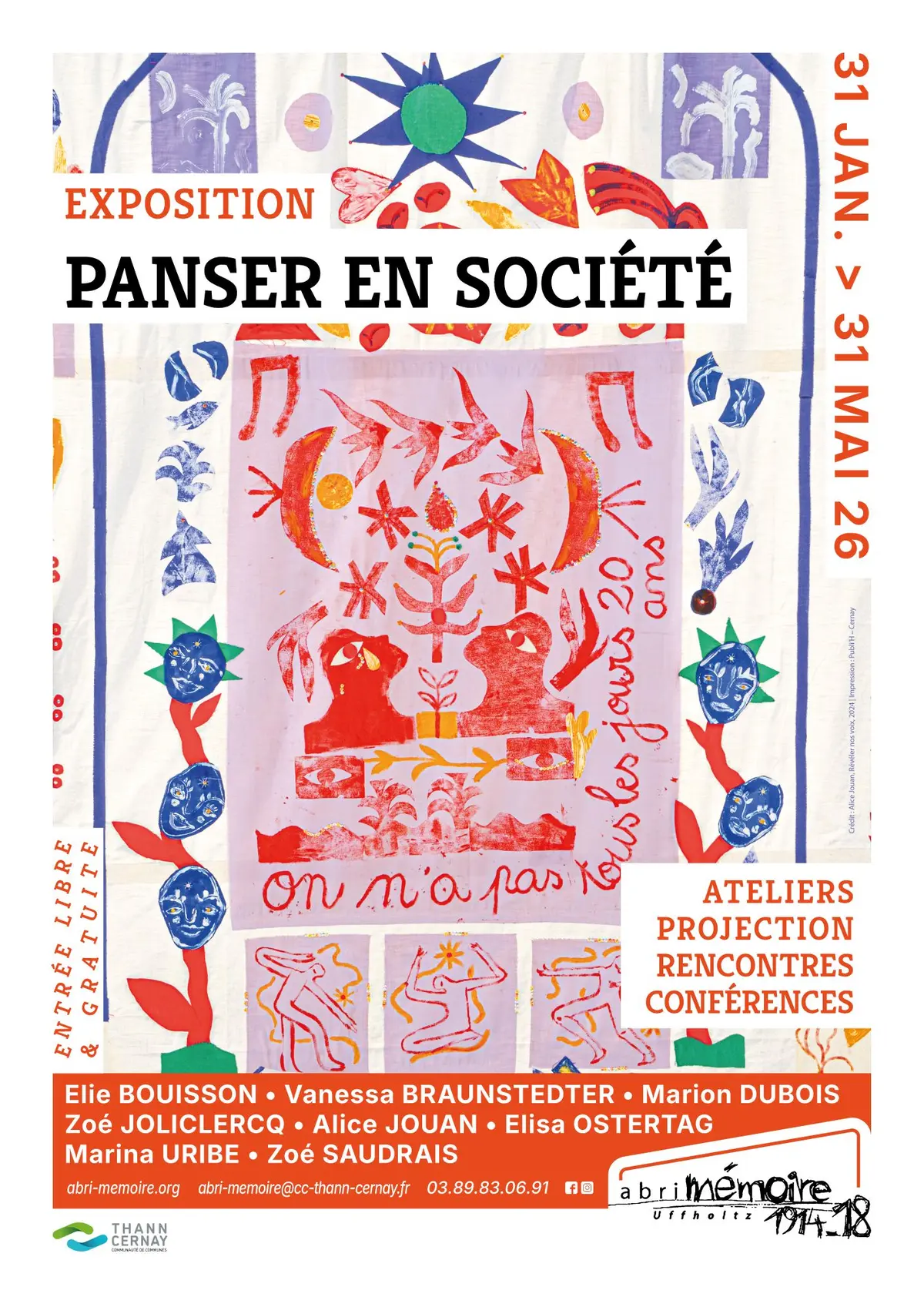 Exposition Panser en société