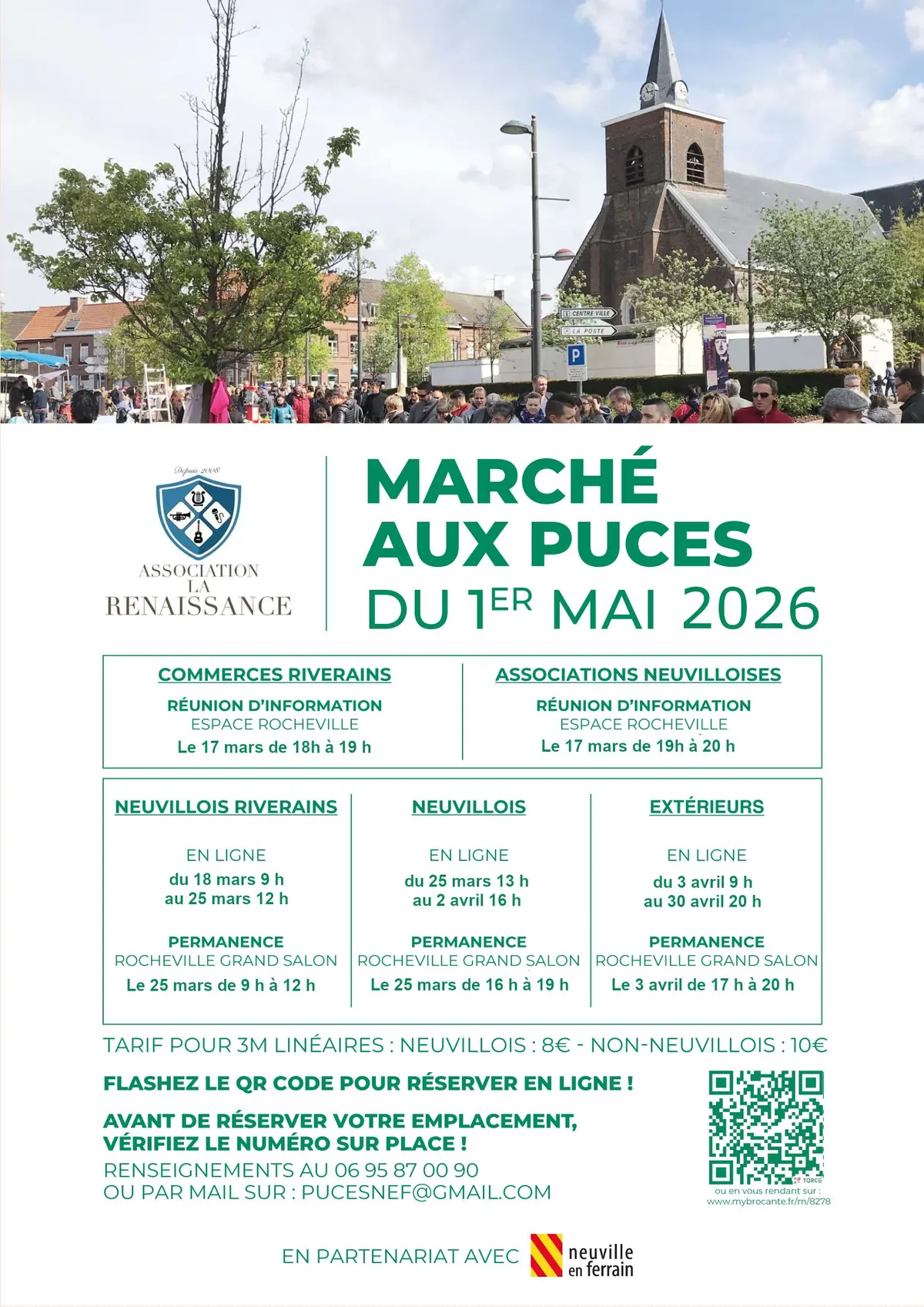 Marché aux Puces de Neuville-en-Ferrain