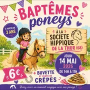 Baptême poneys 