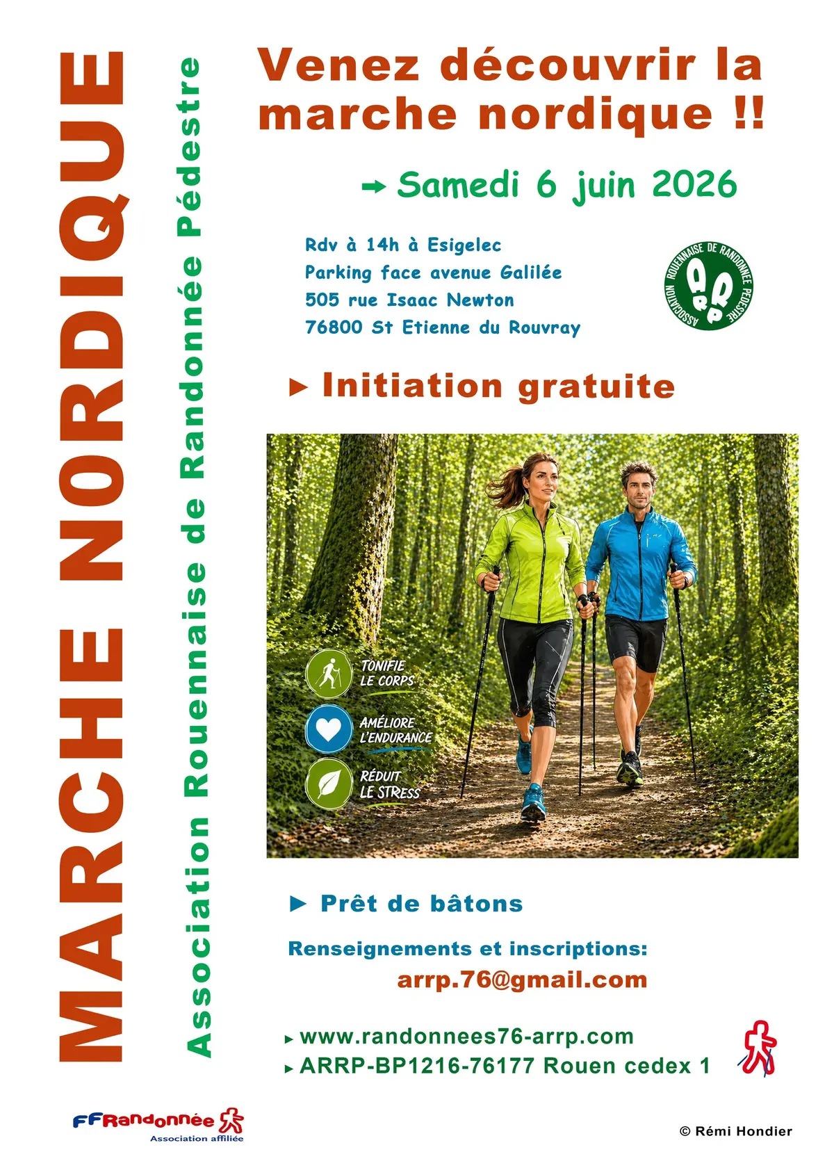 Venez découvrir la Marche Nordique !!