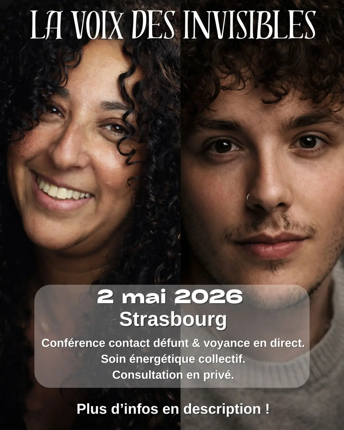 Conférence contact défunt et voyance : la voix des invisibles