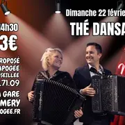 Alexandra et Laurent Michelotto à l'Espace Apogée, 