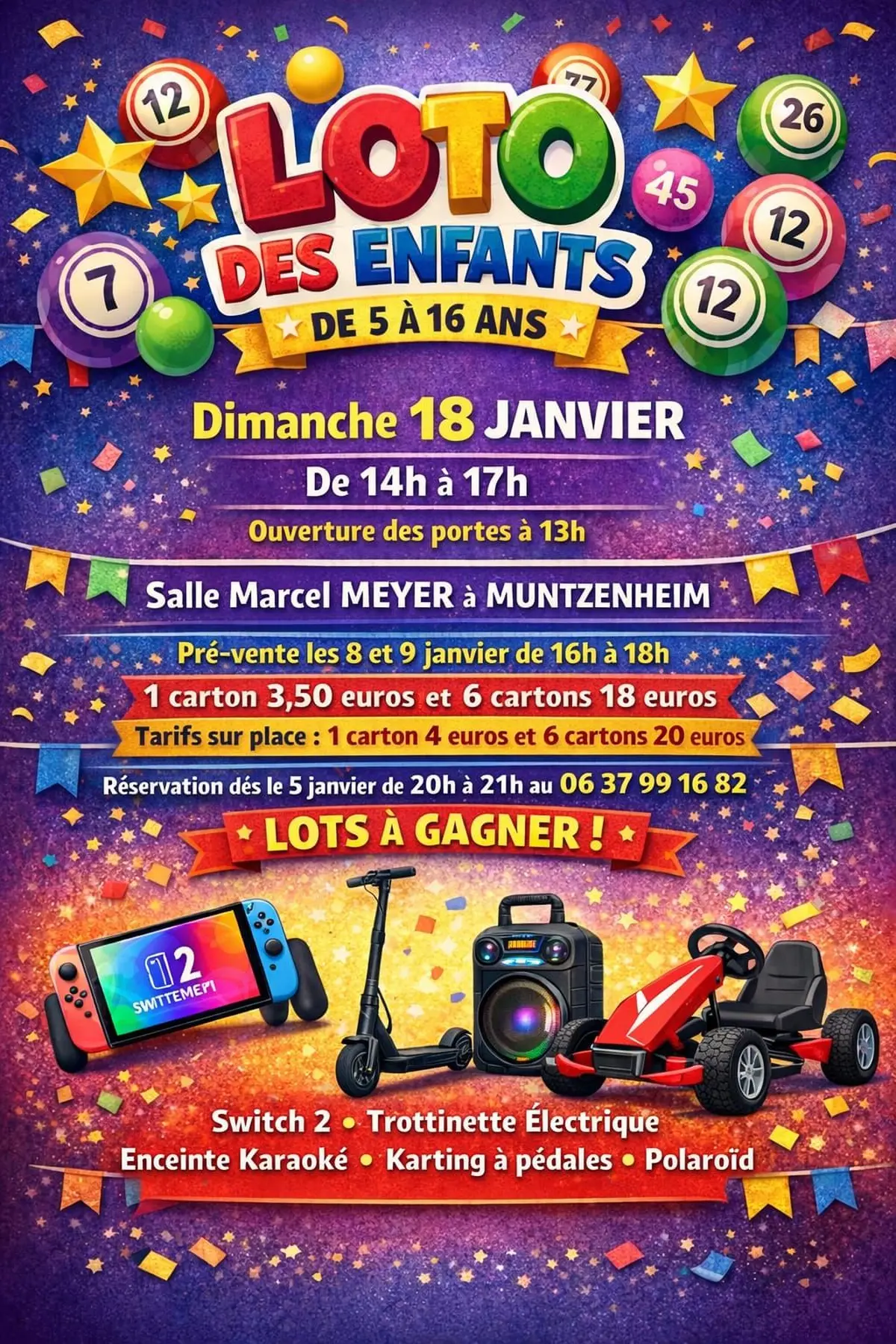 Loto des enfants