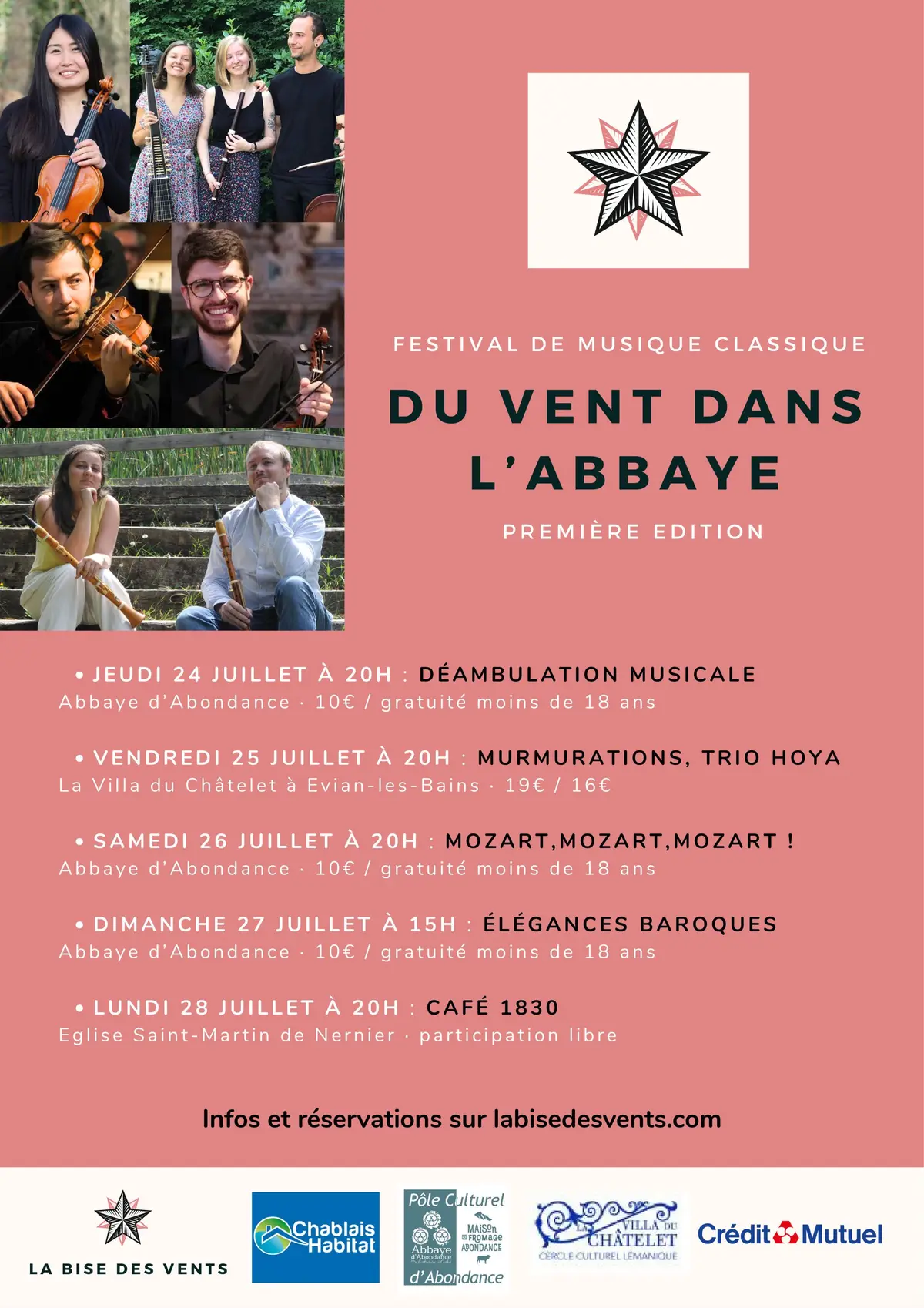 Festival du vent dans l'Abbaye -  Réinventons Haydn !