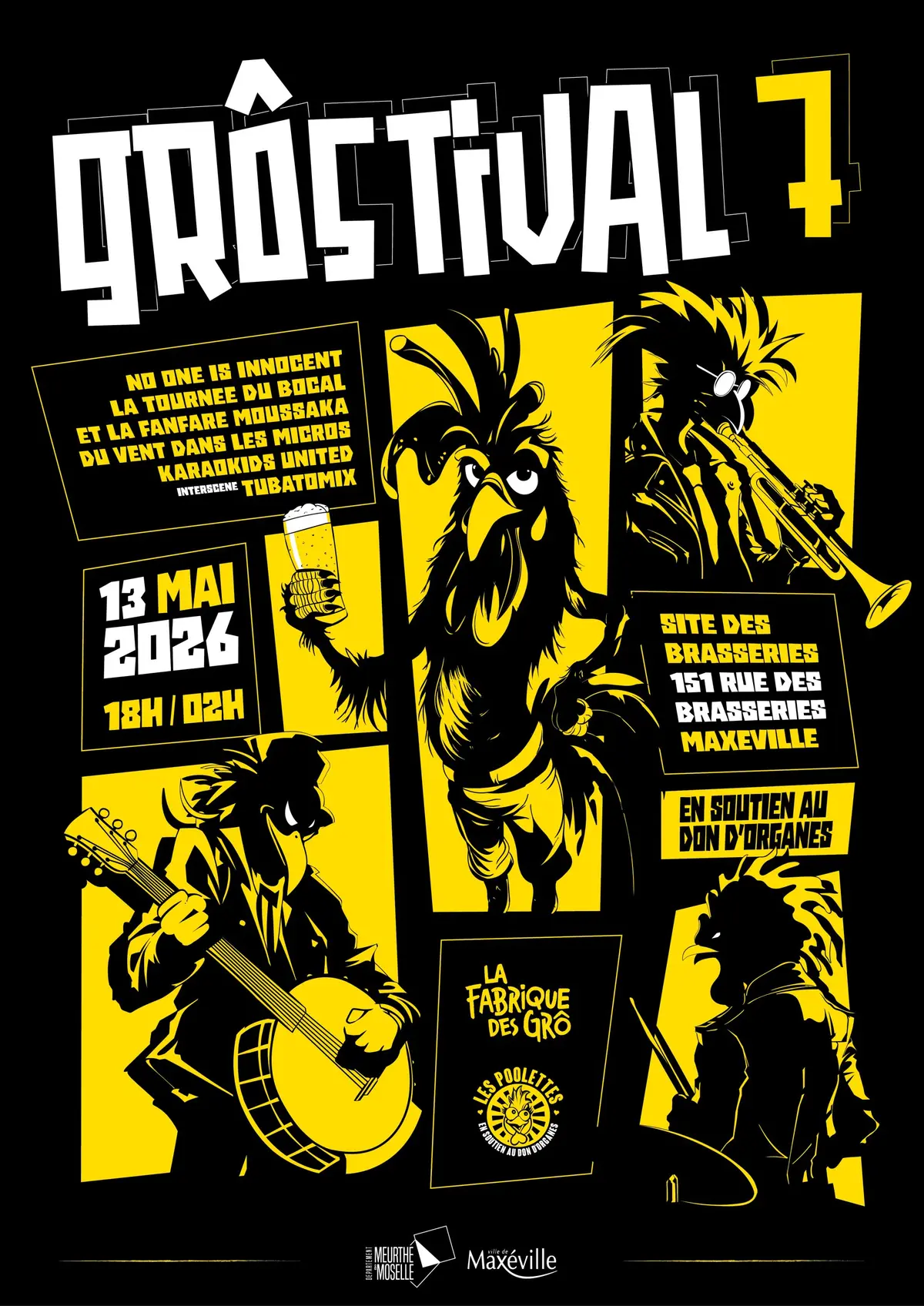 GrÔ'Stival 7 - en soutien au don d'organes 