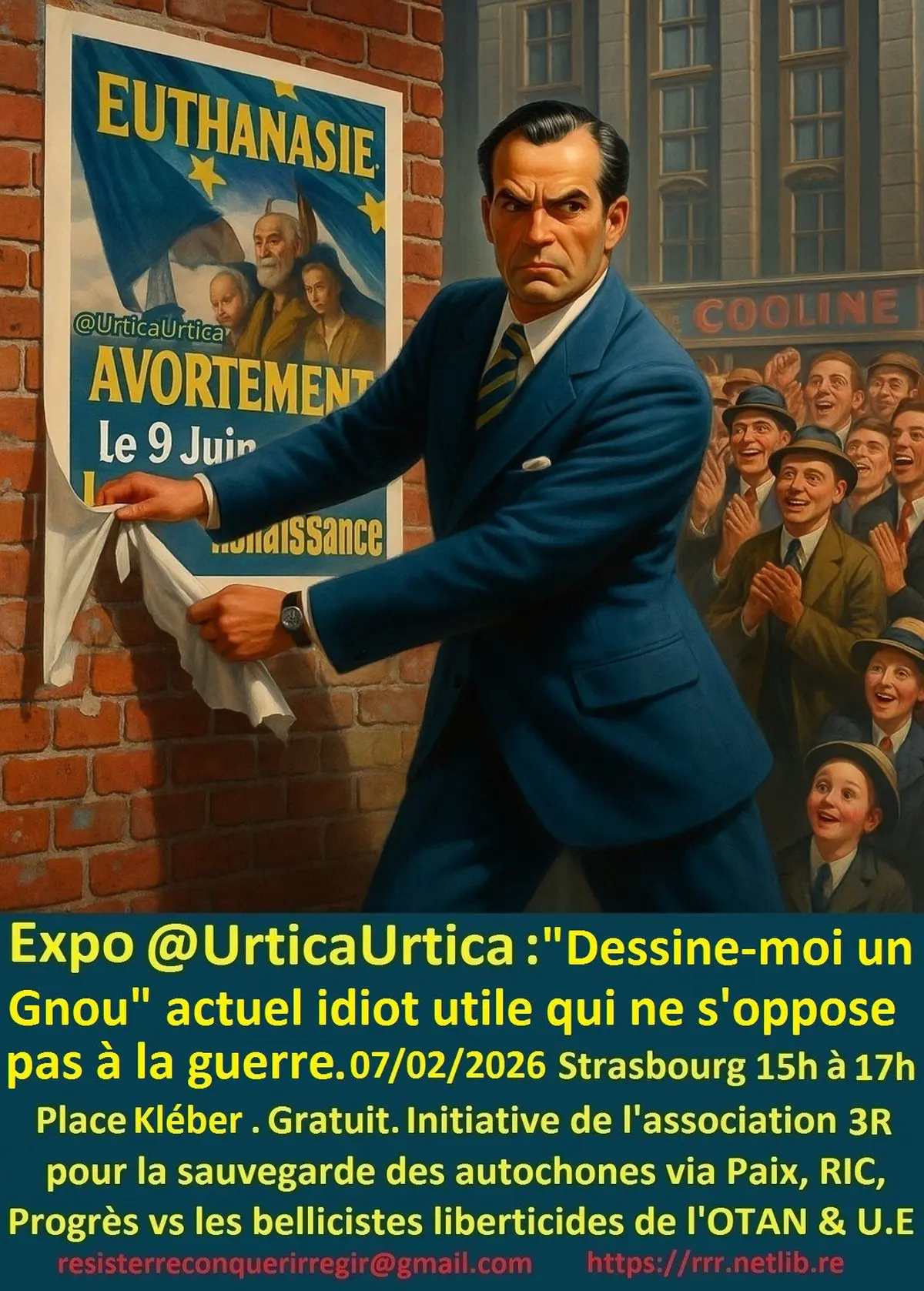 Expo @UrticaUrtica : Dessine-moi un Gnou ! 