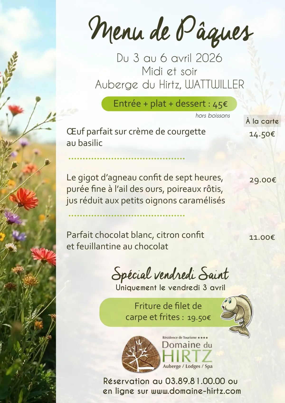 Célébrez Pâques au cœur de la forêt 