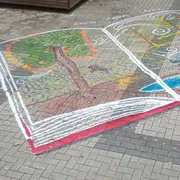 Fresque participative à la Bibliothèque Coteaux 