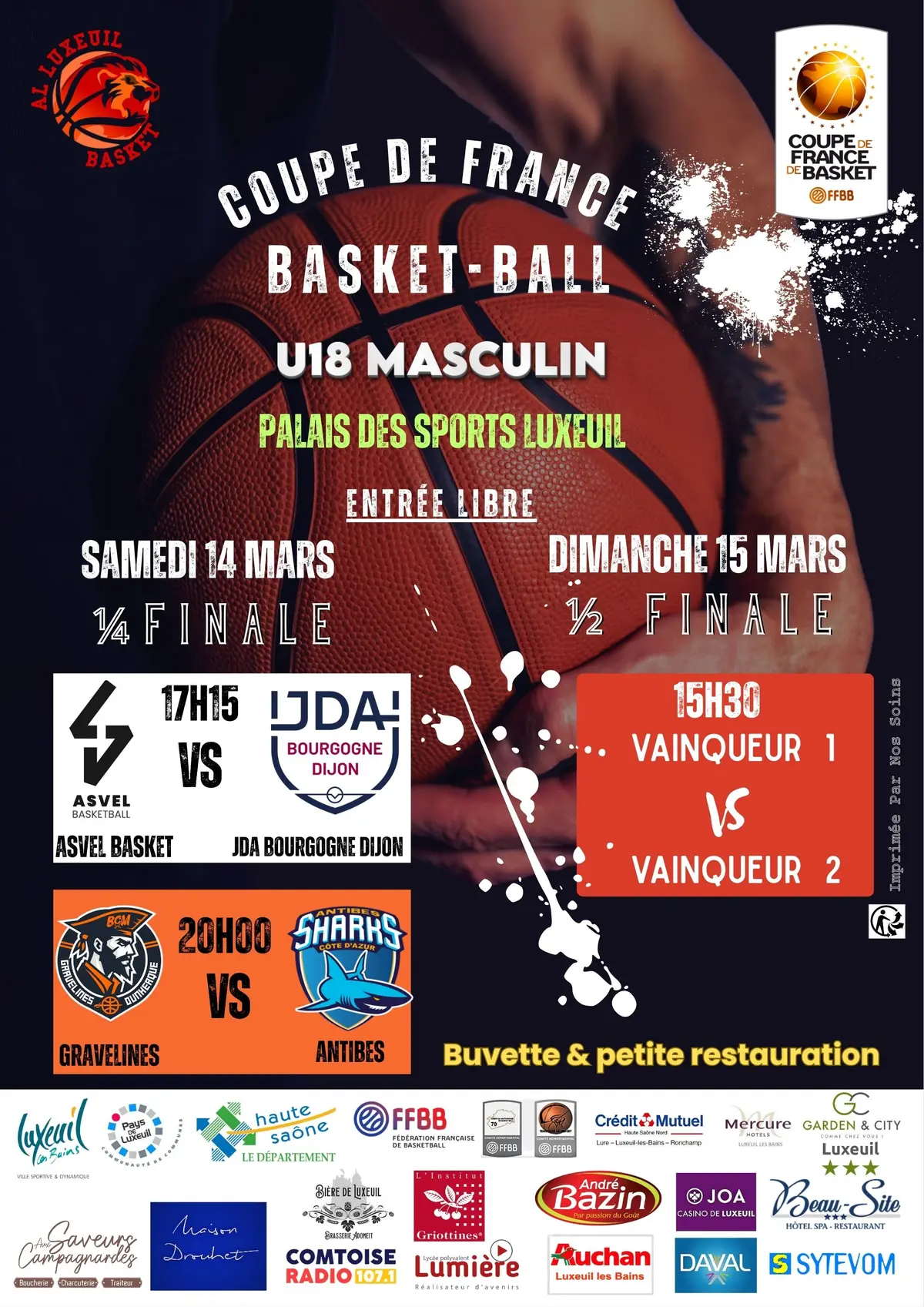 Coupe de France de Basket-Ball - U18 M