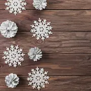 Animation ludothèque - Flocons de neige en bâtonnets