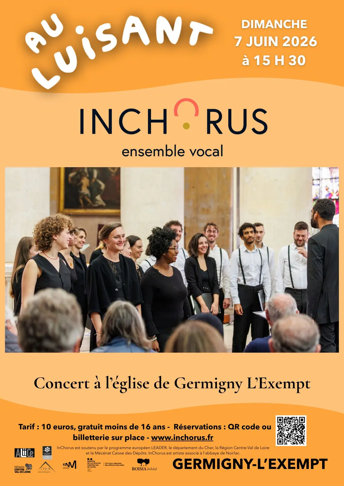 InChorus - Concert à  l'église de Germigny L'Exempt