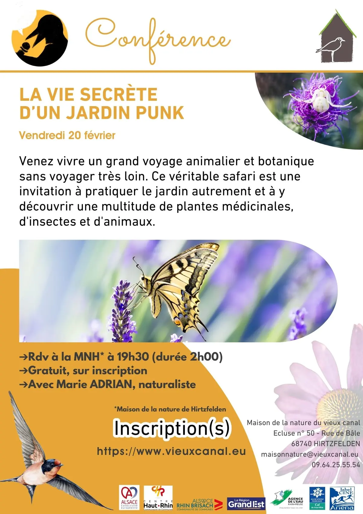 Conférence : La vie secrète d'un jardin punk