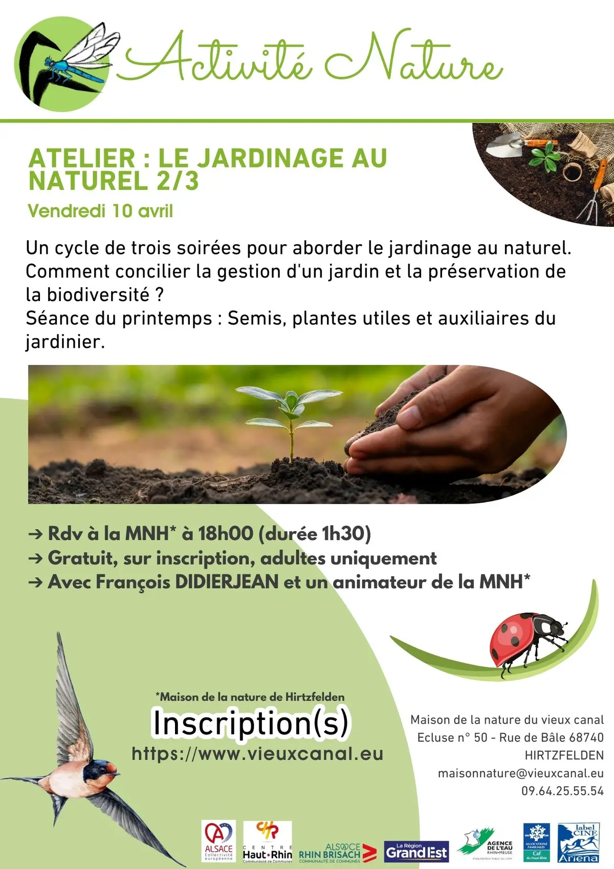 Atelier : Le jardinage au naturel 2/3
