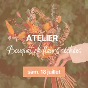 Atelier bouquet de fleurs séchées