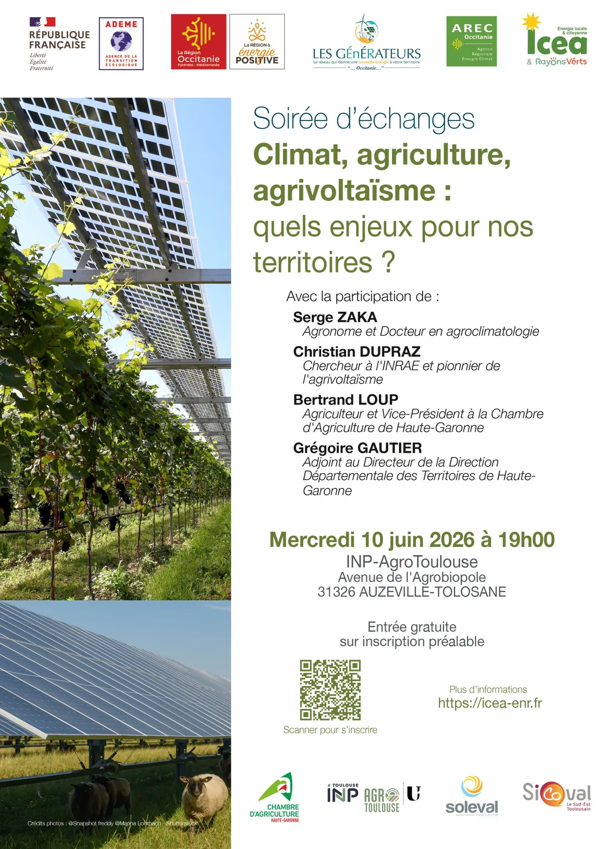 Climat, agriculture, agrivoltaïsme : quels enjeux pour nos territoires ?