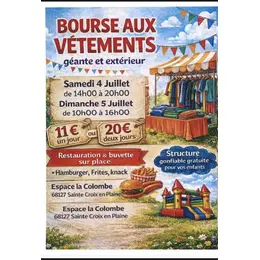 Bourse aux vêtement Extérieur 