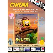 Cinéma à l'espace Cassin - Bob l'éponge le film : un pour tous, tous pirates