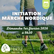 Initiation à la marche nordique