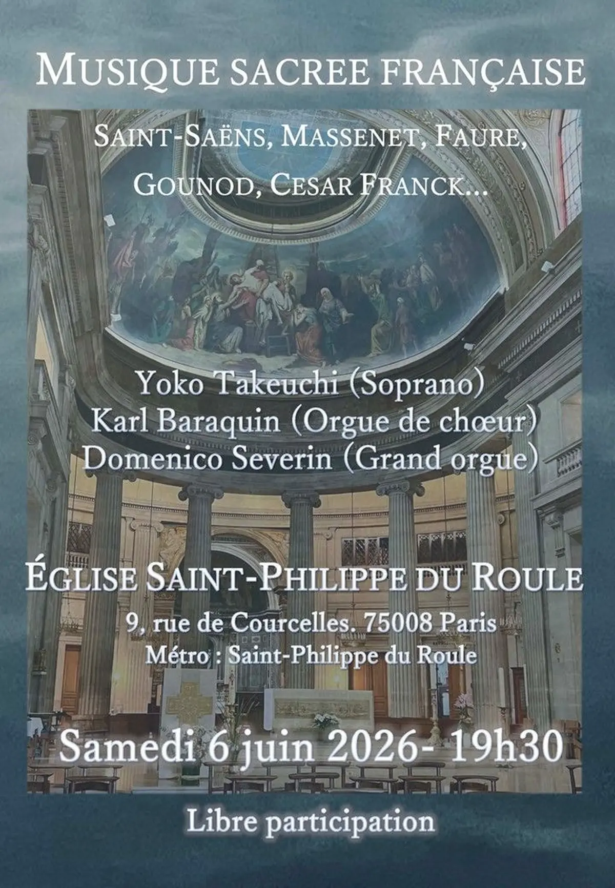 Récital Soprano & 2 Orgues