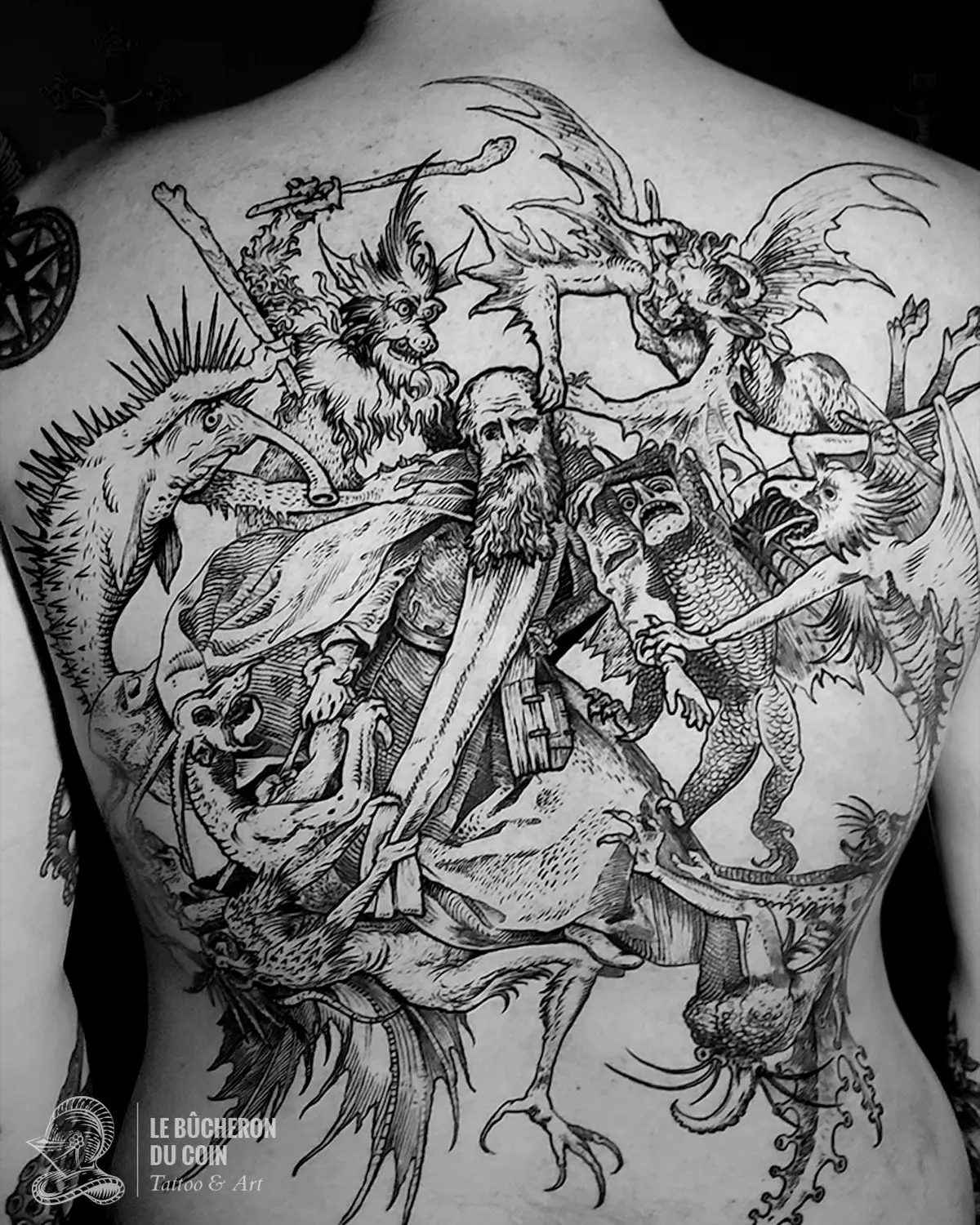 Tattoo artist - Le bûcheron du coin
