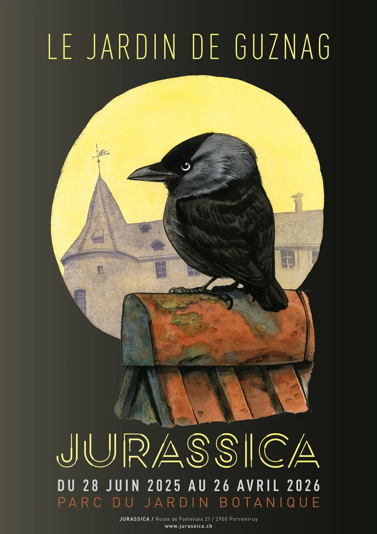 Exposition d'illustrations Le Jardin de Guznag au Parc du Jardin botanique