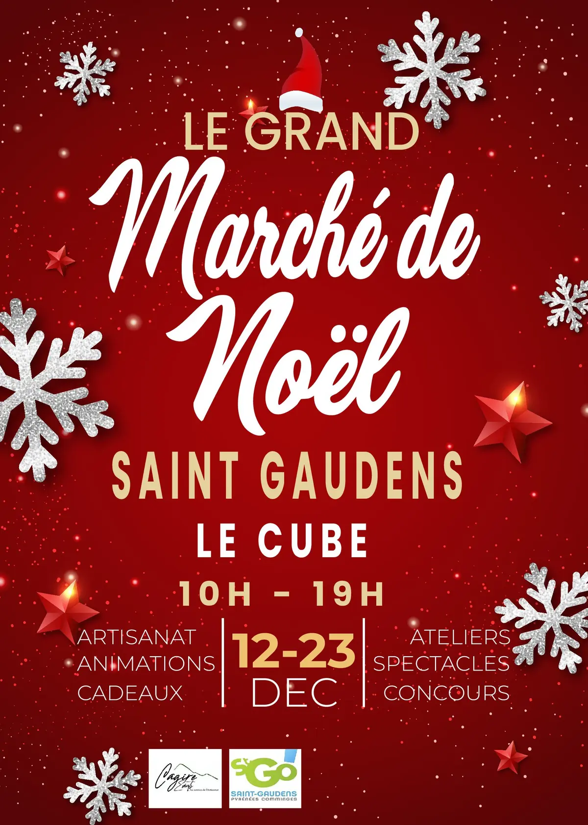 Le GRAND Marché de Noël de St Gaudens