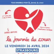 11eme édition de la journée du cœur à Strasbourg