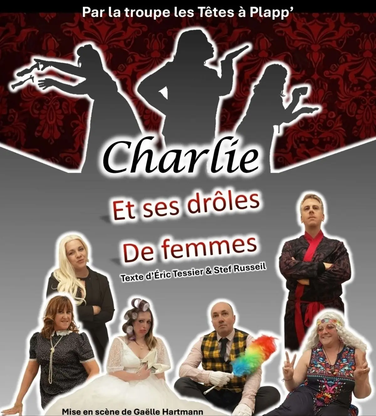 Charlie et ses drôles de femmes - Les Têtes à Plapp' 
