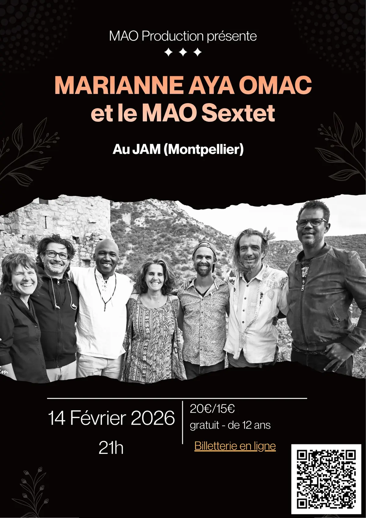 Marianne Aya Omac et le MAO Sextet