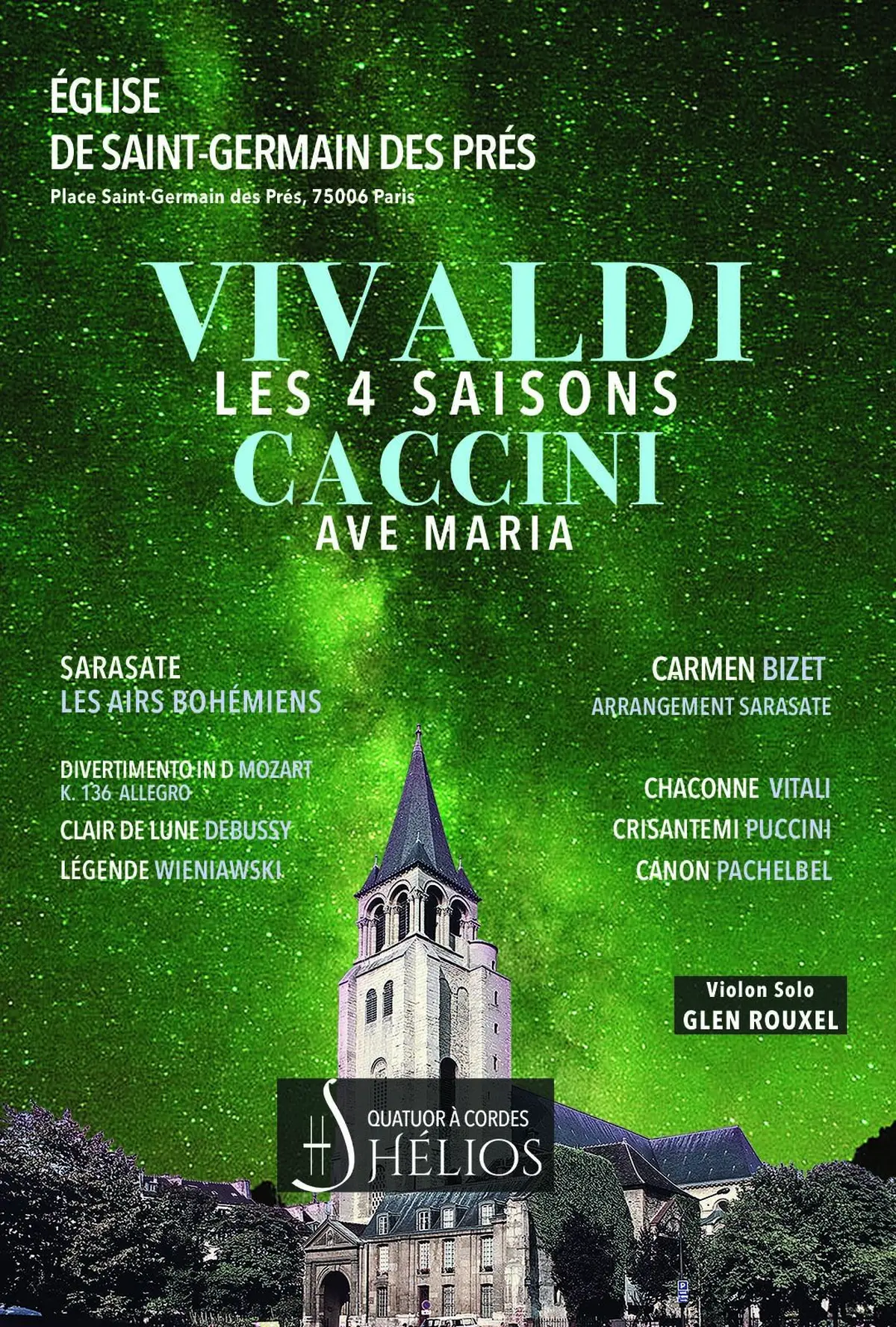 Les 4 Saisons de Vivaldi, Ave Maria et Célèbres Concertos