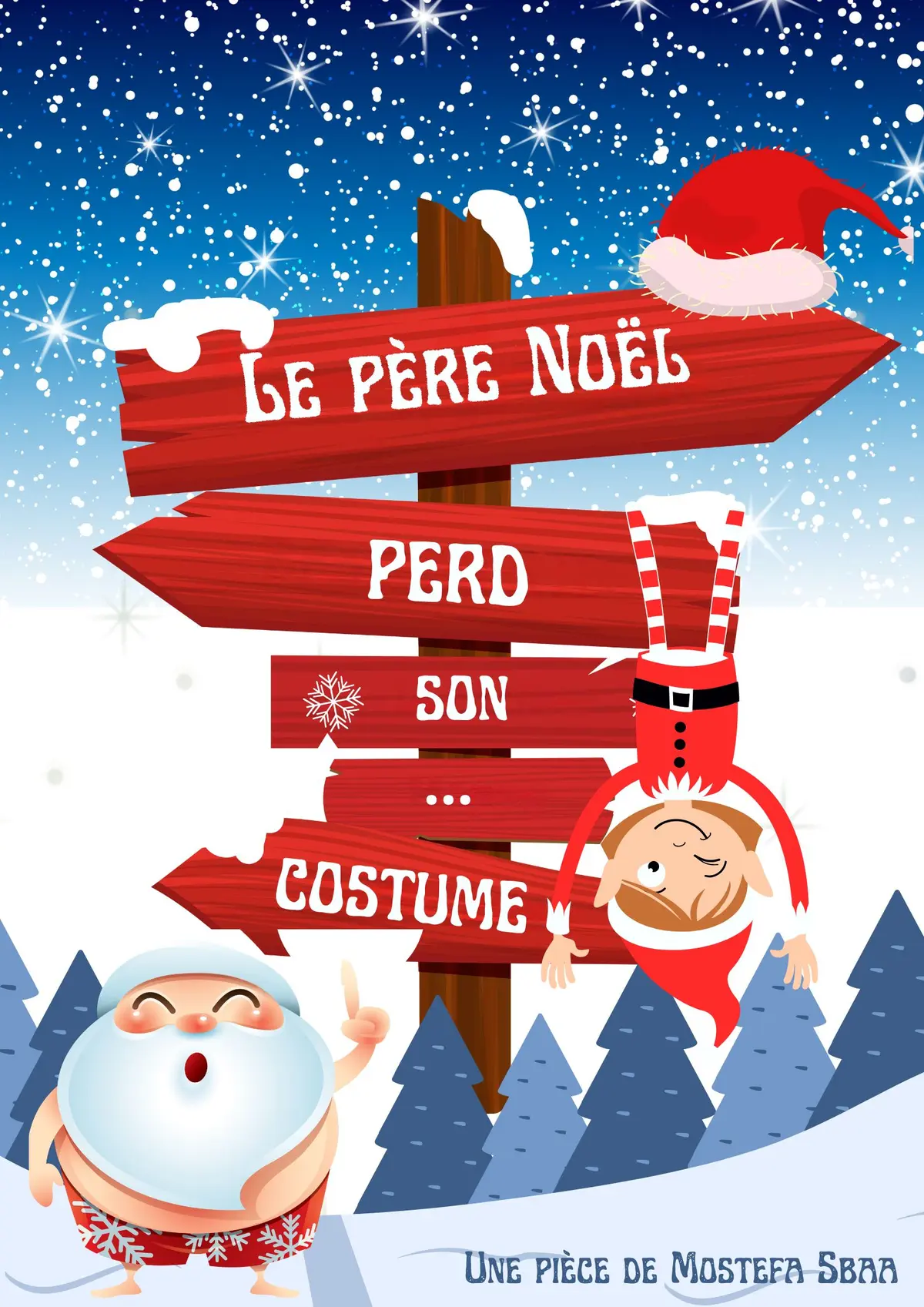Le père Noël perd son ... Costume