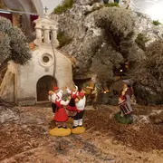 Exposition village provençal de Noël