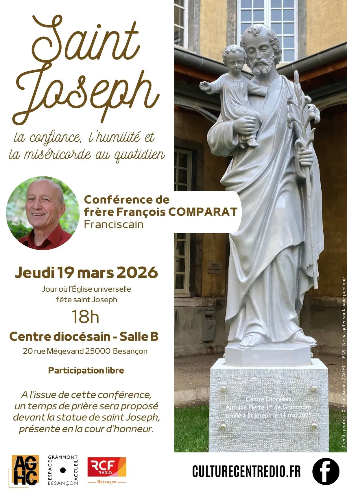 CONFÉRENCE : Saint Joseph 