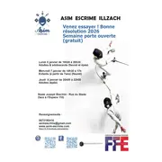 Porte ouverte asim escrime : résolution 2026 : essayez l escrime
