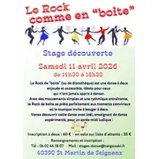 Stage de rock comme en boite  à St Martin de Seignanx le Samedi 11 avril 2026