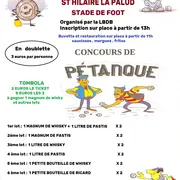 Concours de pétanque 
