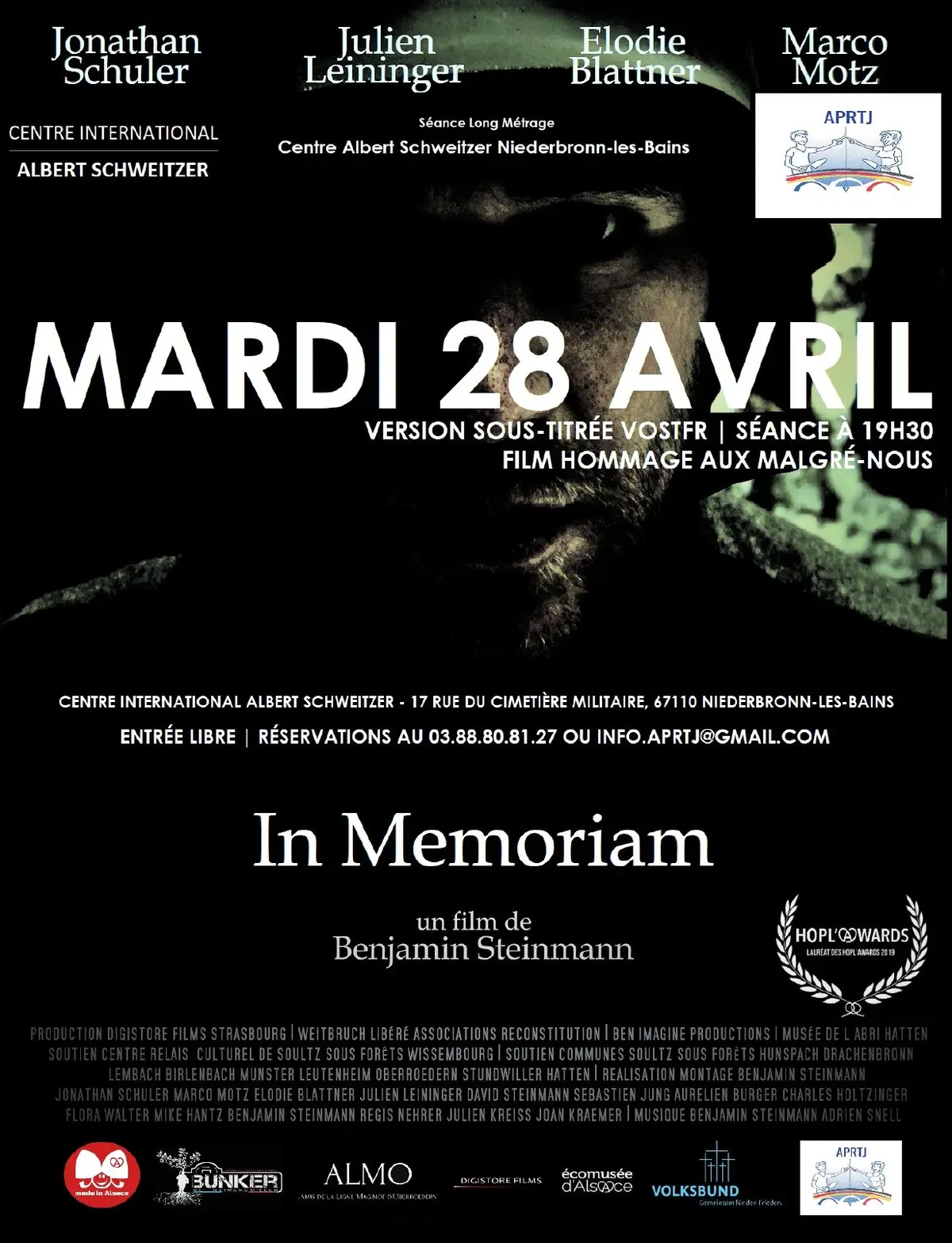Projection Film - In Memoriam, de Benjamin Steinmann
