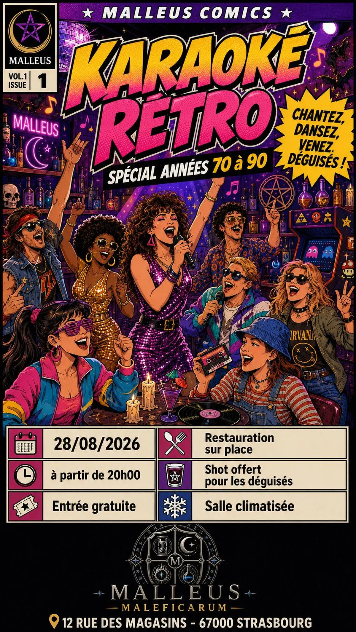 Karaoké rétro : Années 70 à 90