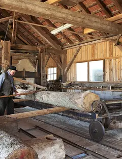 Scierie hydraulique-musée de Mandray