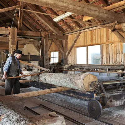 Scierie hydraulique-musée de Mandray