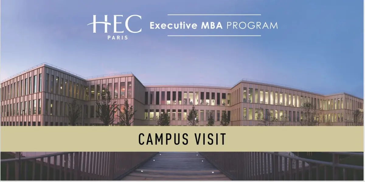 HEC Paris EMBA - Visite du campus