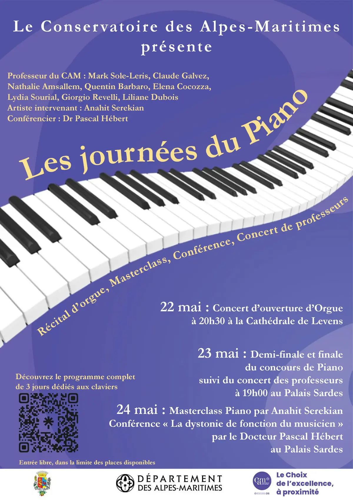 Journées du Piano : trois jours dédiés aux claviers