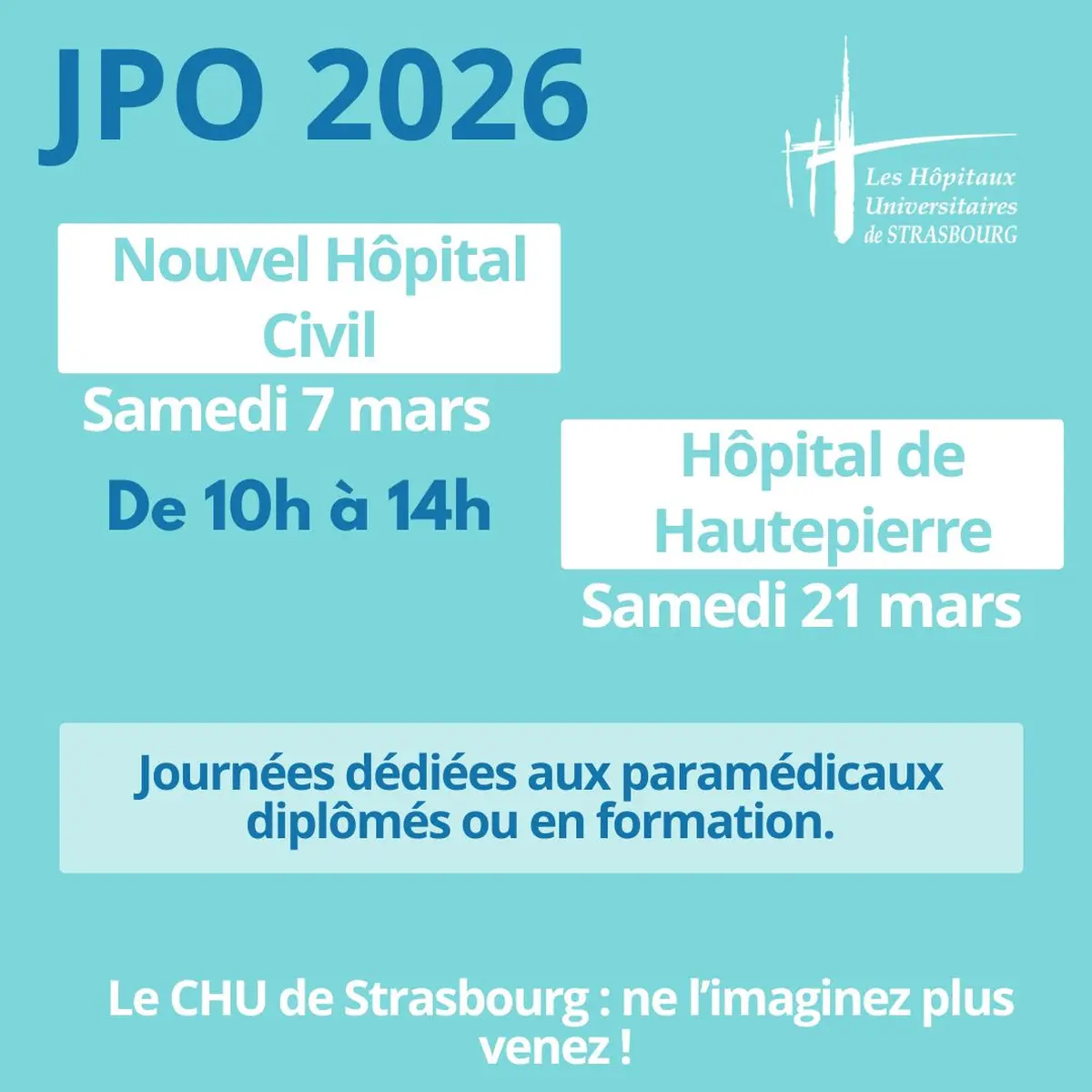 Journée portes ouvertes 2026