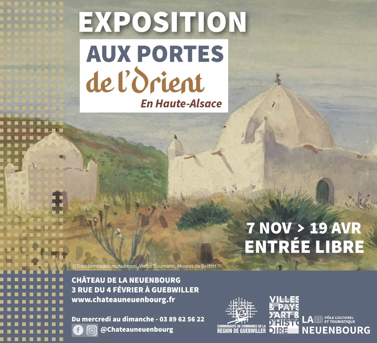 Visite guidée de l'exposition Aux portes de l'Orient