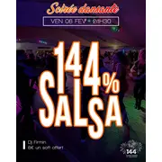 Soirée 144% Salsa
