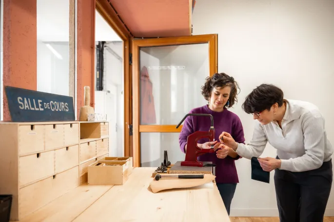 Atelier Pompette maroquinerie - Roue Libre