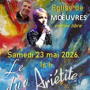 Concert donné par le duo Ariétite