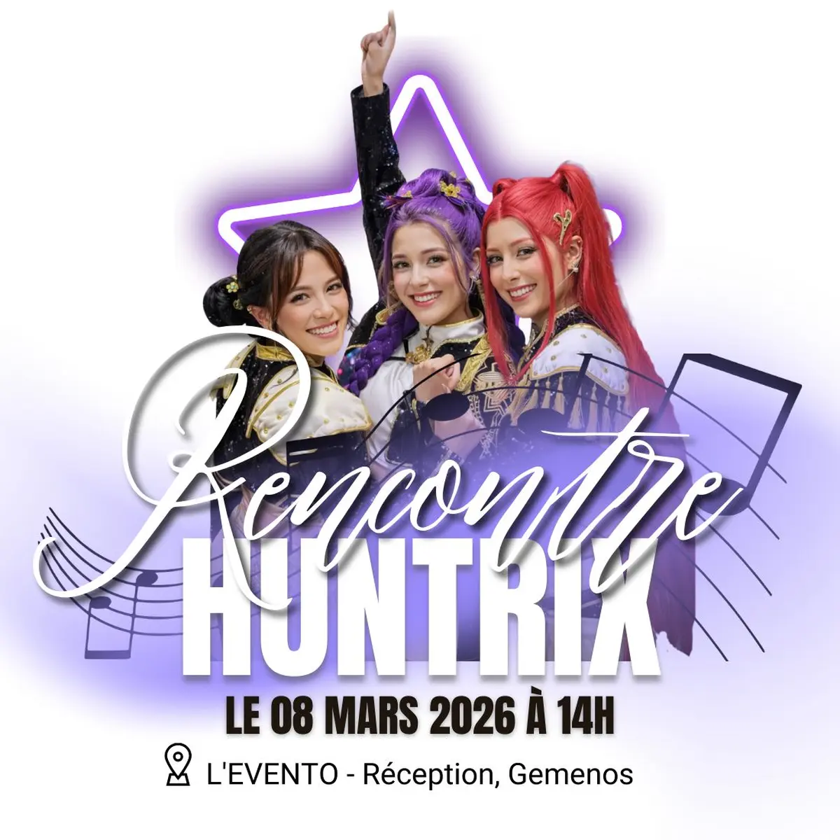 Rencontre avec les Huntrix