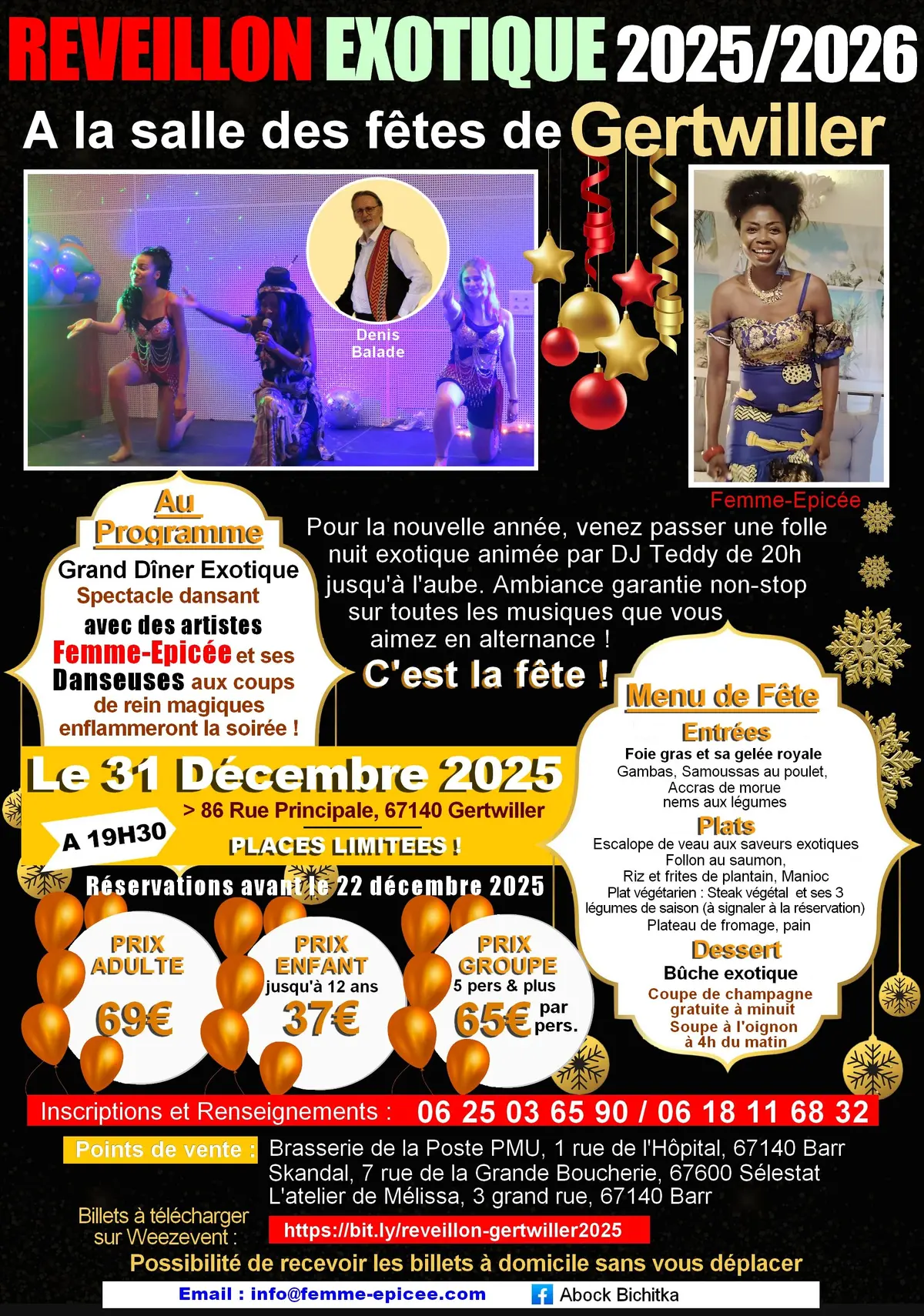 Réveillon exotique 2025 