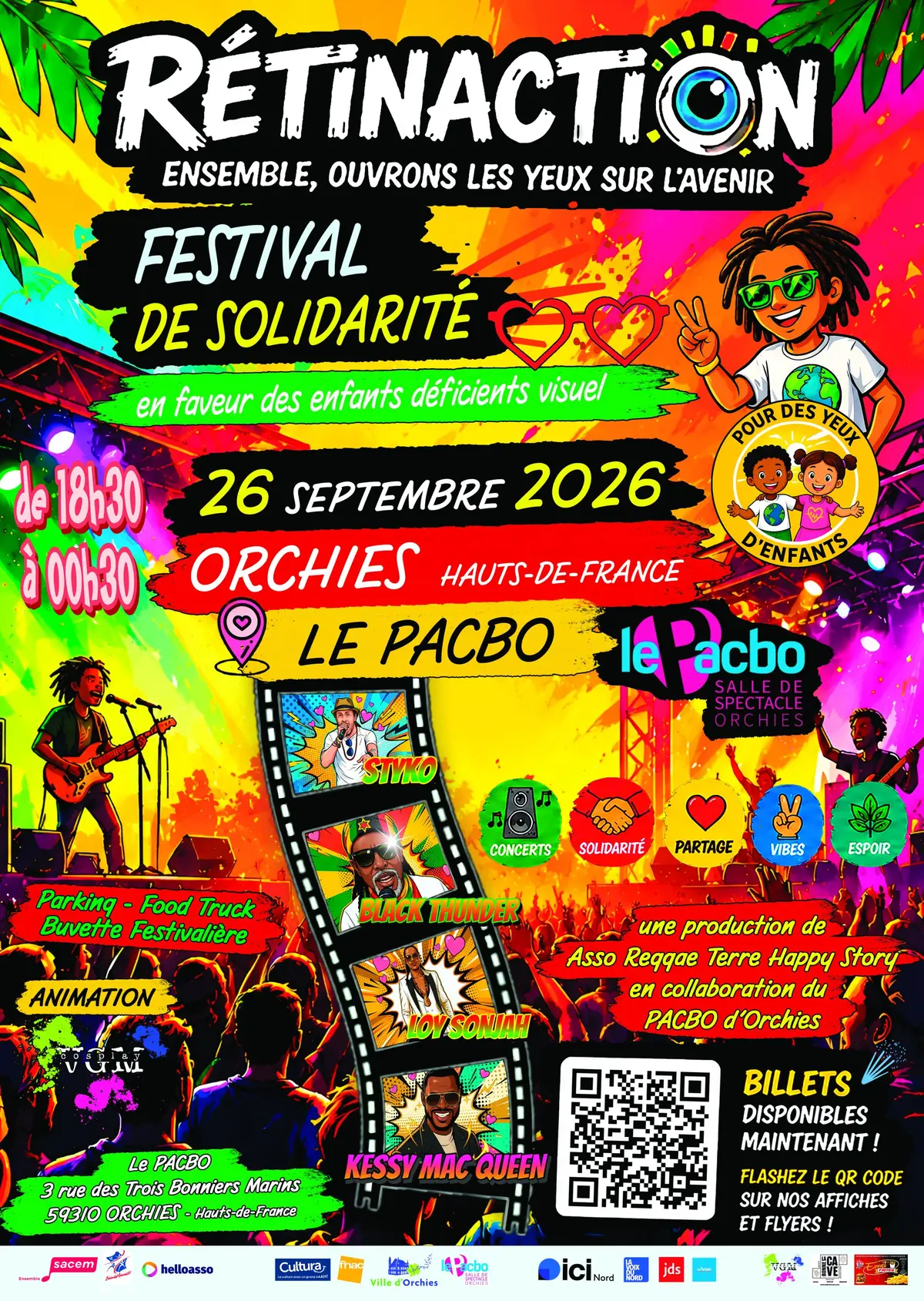 Festival de solidarité - Rétinaction 2026